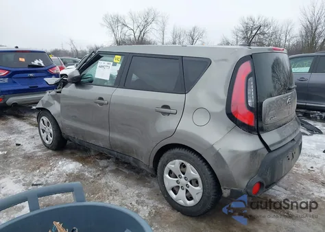2015 Kia Soul from USA, damaged, VIN KNDJN2A21F7174953
